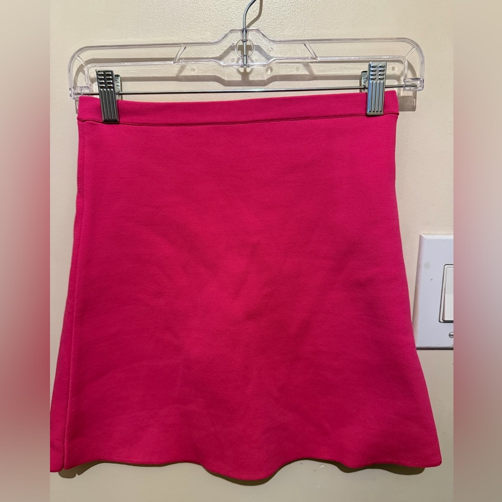Zara Bright Fuchsia Circle Skirt